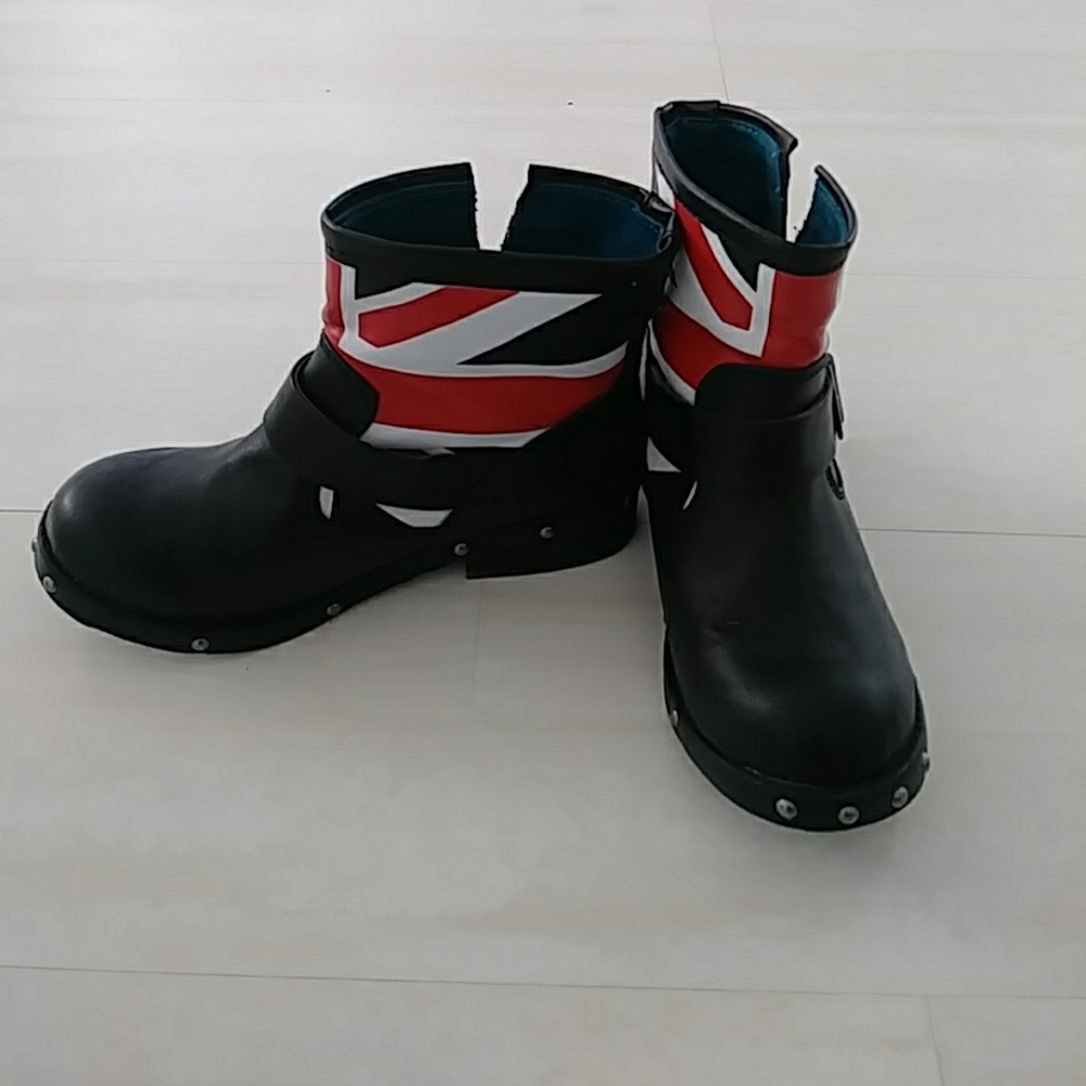 British flag boots